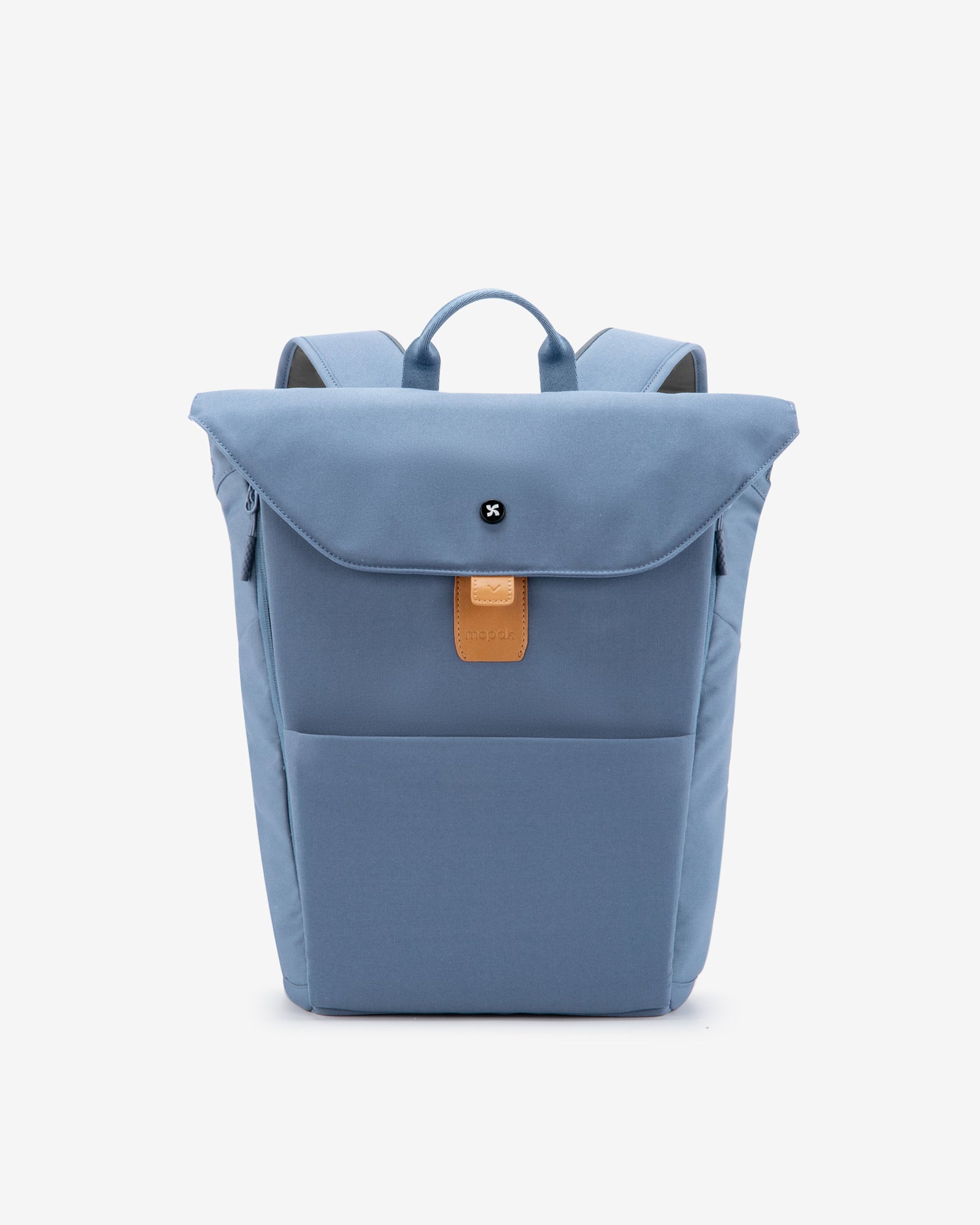 Mopak Sleek Backpack_front #color_blue