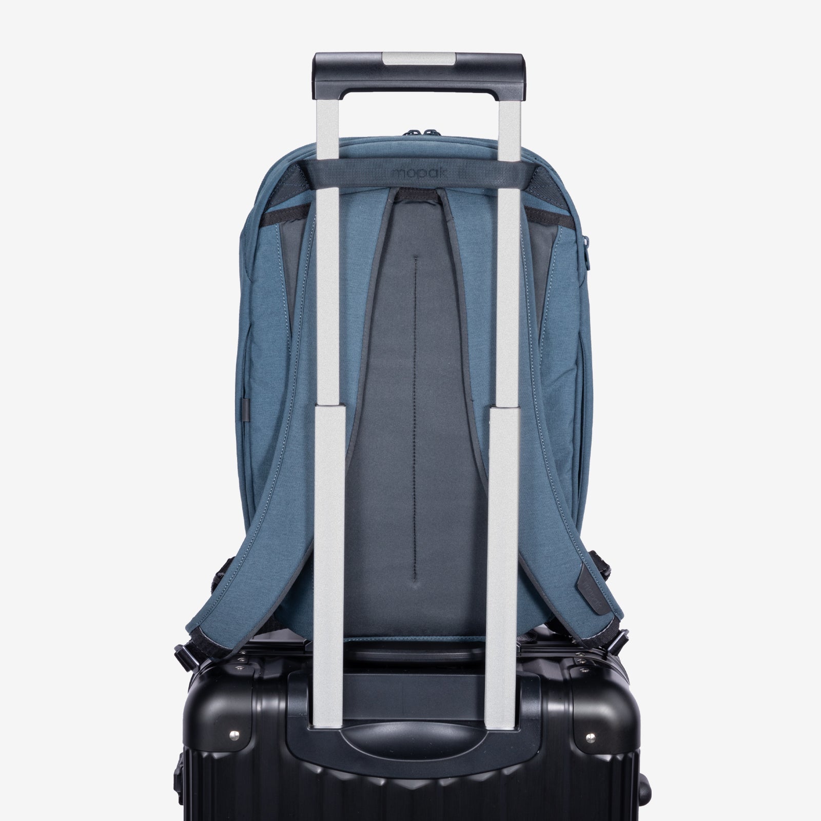 Mopak City Backpack luggage handle#color_blue