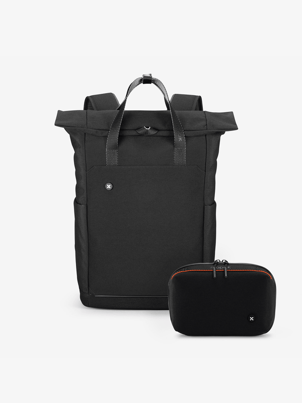 Mopak city backpack set show up on white background