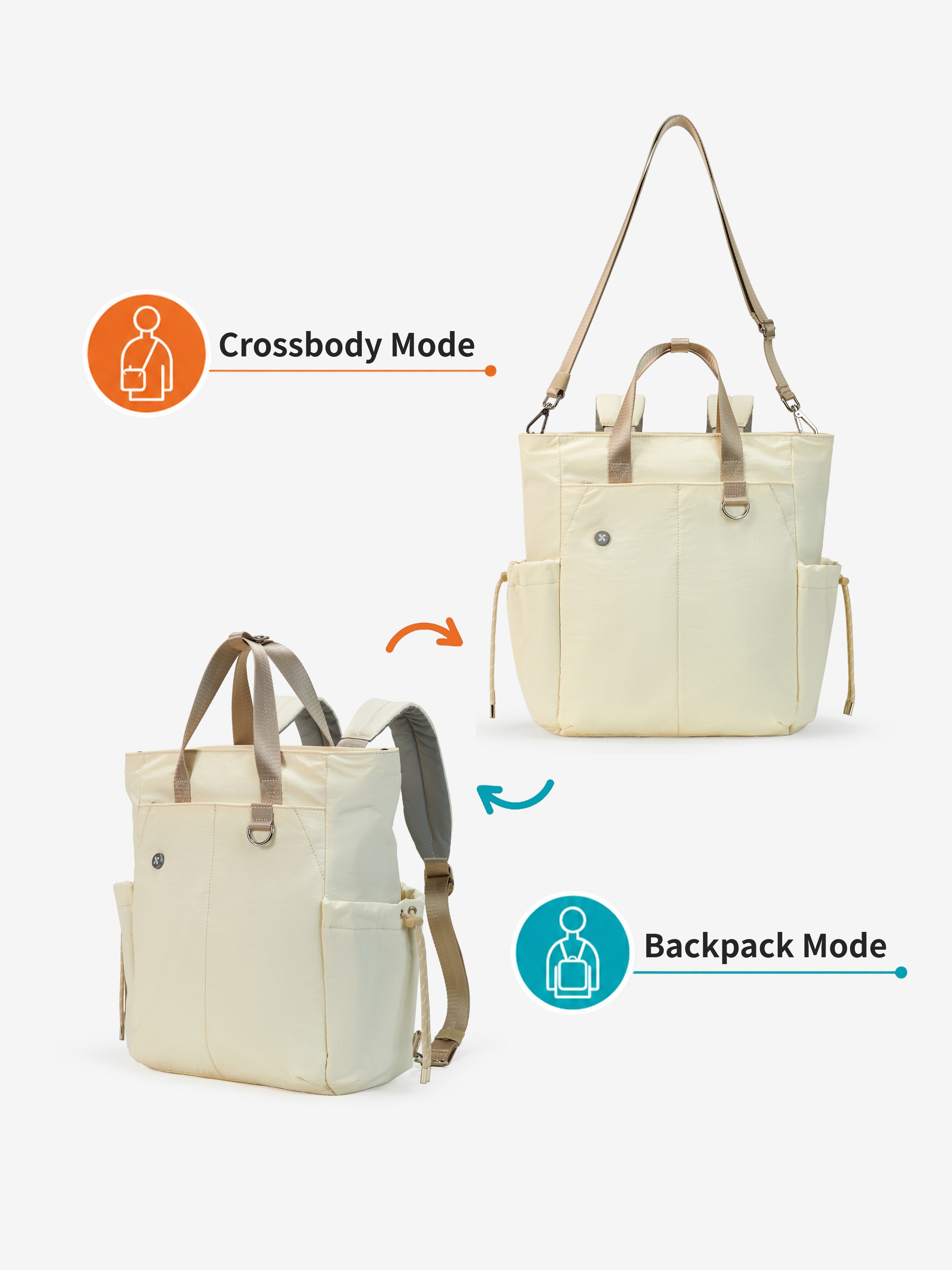  Natural Air Daily Pack have two ways of carring