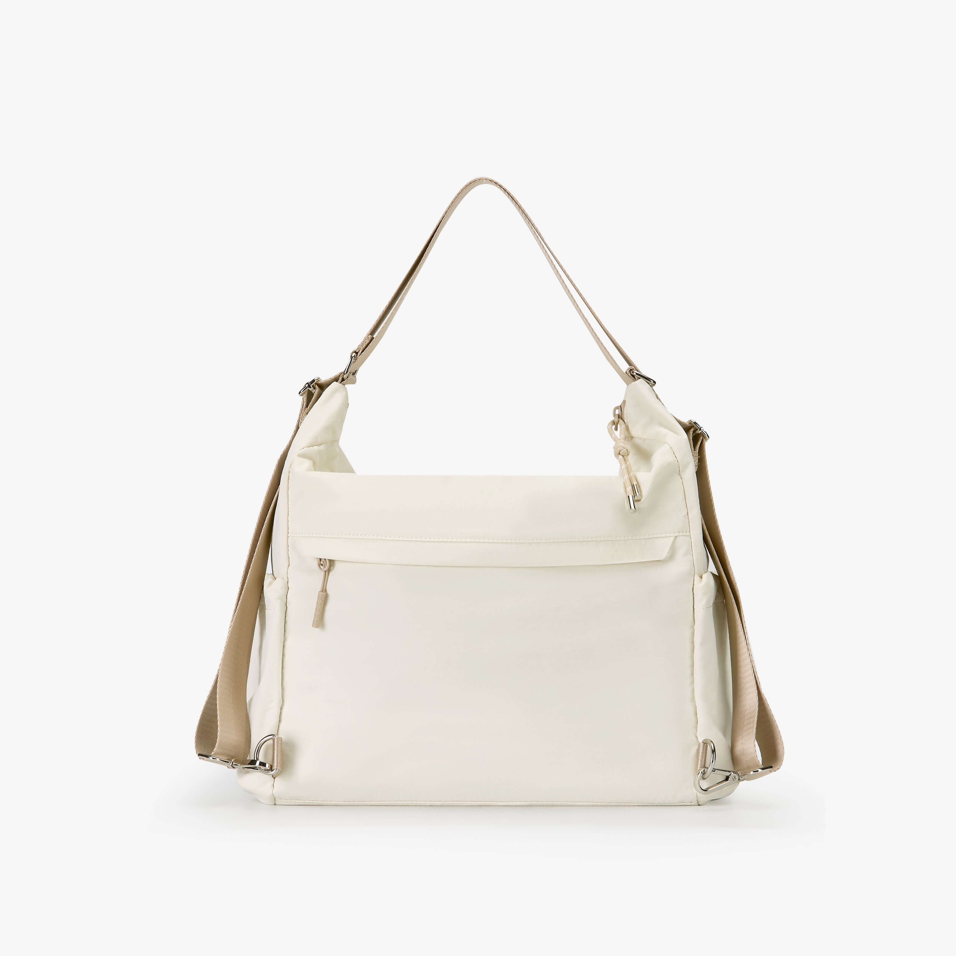 Air Convert Tote made from organic fabric, versatile design for urban souls, effortlessly stylish and functional.