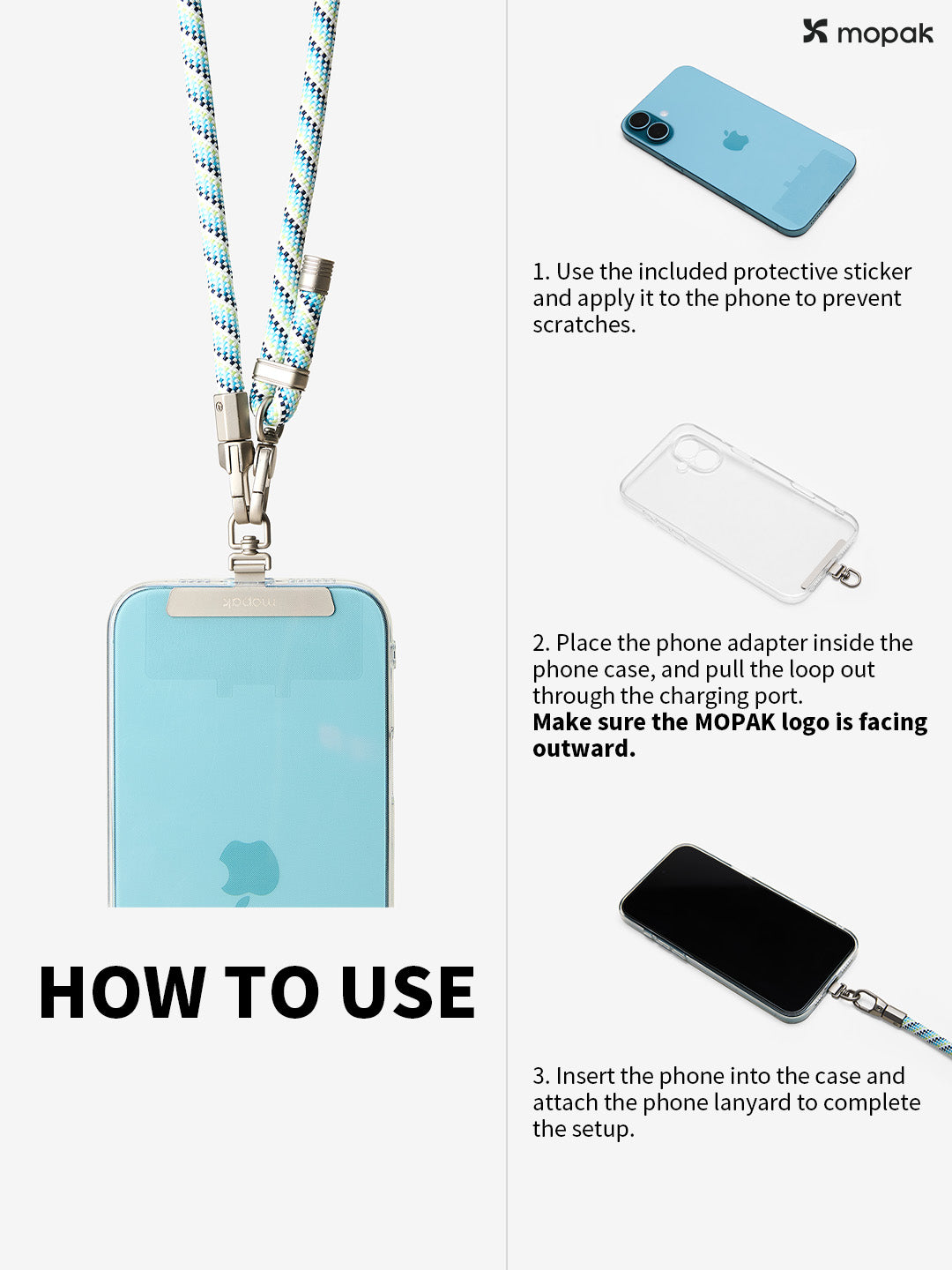 Wrist Strap with Phone Adapter