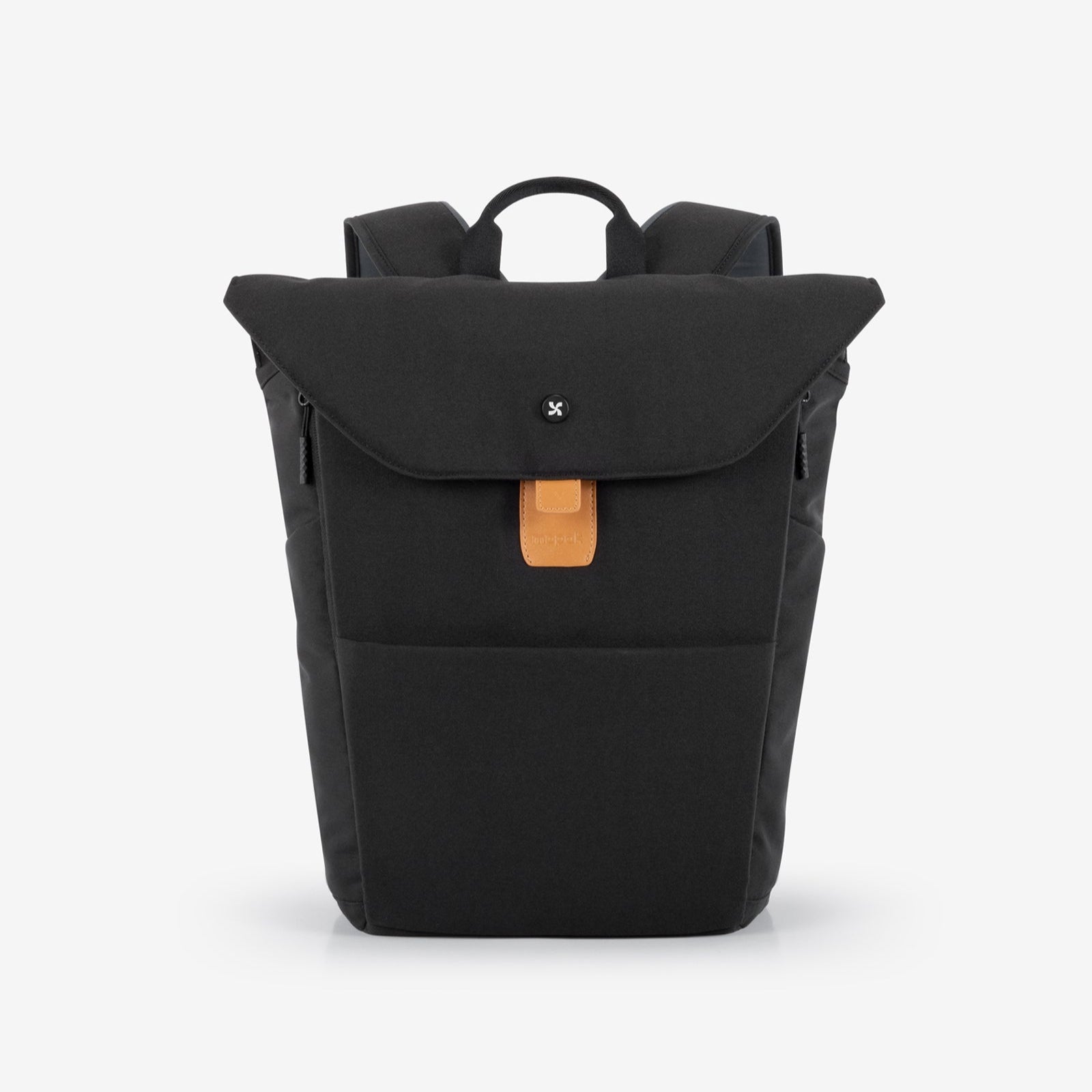 Mopak Sleek Backpack_front #color_black