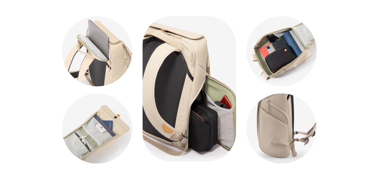 Mopak Urban Daypack Backpack MP-1005-NT | Stylish Essential