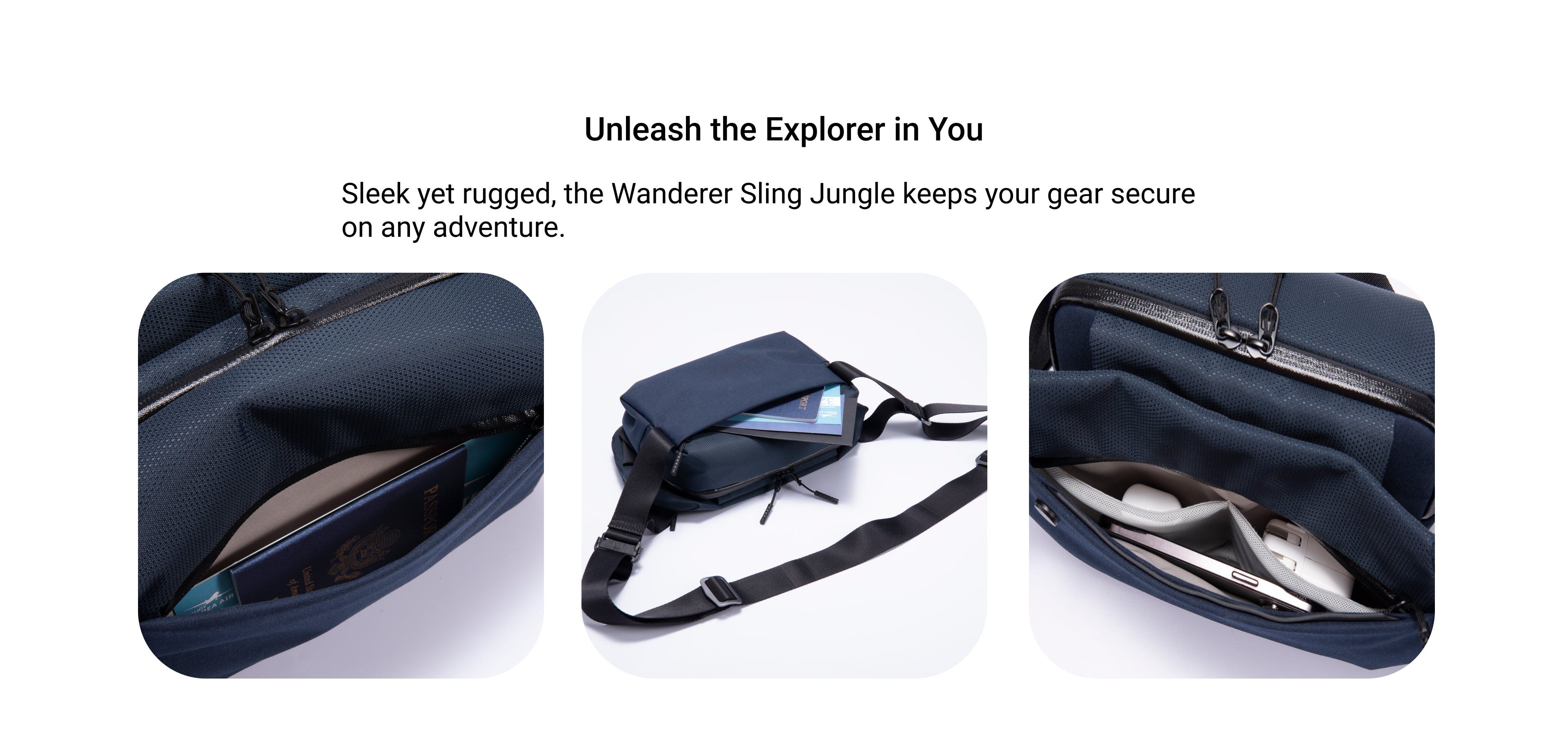 mopak スリングバッグ 毎日使えるスリングバッグ | 多用途コレクション | Mopak